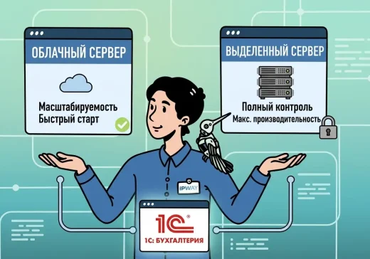 Какой сервер нужен для 1С Бухгалтерии: процессор, память, диски и варианты размещения